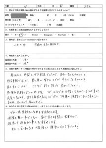 見るたびに変わる背中